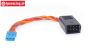 TPS59190 Silicone Y-cable Gold L10 cm, 1 pc.