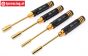 T422544 HSS socket wrench set, 4 pcs.