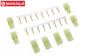 TPS71304 Tamiya Mini Gold plug Male-Female, 4 pcs.