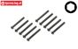 tlr235024 Button Head screw M3-L25 mm, 10 pcs.
