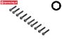 TLR245008 Socket Head Screw M2-L10 mm, 10 pcs