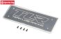 TLR251009 Battery box heat shield, 1 pc.