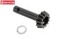 TLR252000 Differential pinion 13T 5B-5T-MINI, 1 pc.