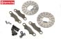 TLR252011 Brake Disk, Pad & Screw 5B-5T-MINI, Set