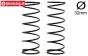 TLR253005 Shock spring front Ø33 mm 8.1 Soft, 2 pcs.