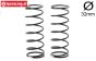 TLR253006 Shock spring front Ø33 mm 10.1 lb, Set