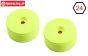 TLR45000 TLR Disk rims Yellow, 2 pcs