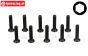 TLR5964 Countersunk head screw M3-L16 mm, 10 pcs.