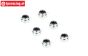 TPS6312 Stainles Steel lock nut M2,5, 10 pcs.