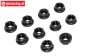 TPS6113 Steel Locknut M6R Black, 10 pcs.