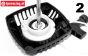 TPS0312/20 Pull starter TPS Dirt Protect, 1 pc.