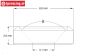 TPS1233/04 Countersunk ring Ø3 mm Orange, 10 pcs.