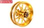 VITACRR-GD VITAVON Promoto CNC Spoke rim rear Gold, 1 pc.