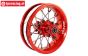 VITASRR-RD VITAVON Promoto Spoke rim rear Red, 1 pc.