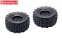 XR-FG8018 X-Rider Flamingo Rear Wheel, 2 pcs.