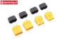 TPS087/60 AMASS T60 Gold Plug Ø4,0 mm, 4 pcs
