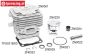 ZN1002 Zenoah G270 26cc-Ø34 Cylinder, set
