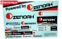 TPSR20012 Zenoah Decals, 1 pc.