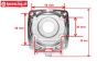 ZN1140 Zenoah Motor flange, 1 pc.