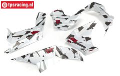 ARA411017 ARRMA Fireteam Splash-guard White Camo, set