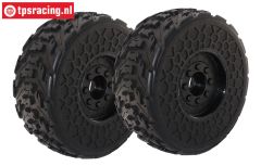 ARA550107 ARRMA dBoots Fireteam tires glued, 2 pcs.