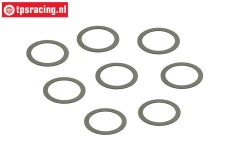 ARA709031 ARRMA Shim ring Ø13-Ø16-D0,2 mm, 8 pcs.