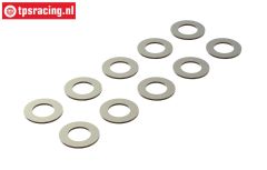 ARA709063 ARRMA Shim rings Ø4.1-Ø7.4-D0.35 mm, 10 pcs.