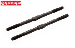 AR330221 ARRMA Adjusting rod steel Ø5-L89 mm, 2 pcs.