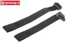 AR390101 ARRMA Akku Battery belt with Velcro small, 2 pcs.