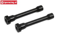 BWS55005 Steel Servo-saver axle, 2 pcs.