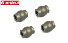 BWS55038/01 Alloy Balls Ø10-Ø4-H11 mm BWS-LOSI, 4 pcs