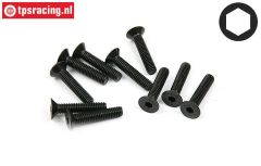 BWS56036 Countersunk Screw M4-L25 mm, 10 pcs