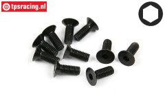 BWS56042 Countersunk Screw M6-L16 mm, 10 pcs