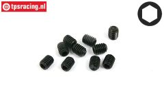 BWS56049 Grub screw M4-L5 mm, 10 pcs