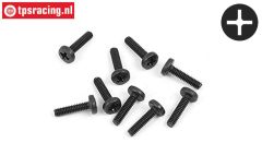 BWS56054 Button Head Screw M2-L8 mm, 10 pcs