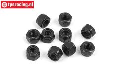 BWS56057 Steel locking Nut M4, 10 pcs