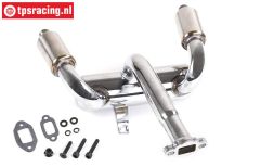 TPS8010 Double Tuning exhaust HPI-Rovan-King, Set