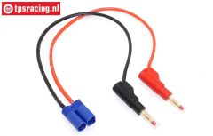 TPS58825 Charging cable Gold Banana-EC5, 1 pc.