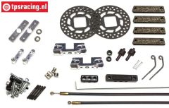 FG10453 Tuning cable brakes rear, Formula 1, Set