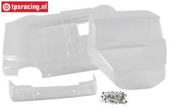 FG3249 Body Super Race Truck 2WD-WB530 Clear, Set