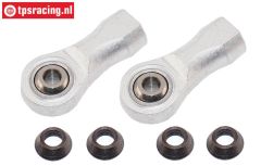 FG4437 Alloy balljoint, M8R-Ø5 mm, 2 pcs