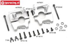 FG4476 Alloy rear diff mount 2WD, set