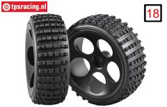 FG60214/06 Buggy tires S gleud Ø180-B60 mm, 2 pcs.