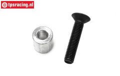 FG6024/02 Aluminium spacer H10 mm, Set