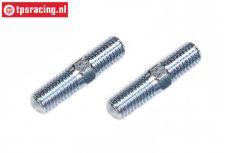 FG6100/03 Steel Threaded rod M8-L36 mm, 2 pcs