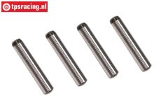 FG6106/08 Steel wheel square pins, 4 pcs.