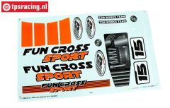 FG6155/02 Decals Fun Cross, set