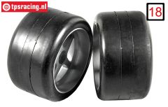 FG6419/09 1/6 Slicks S1 Super Soft Glued W80 mm, 2 pcs.