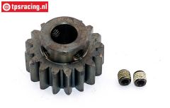 FG6432/01 Steel gear narrow 18T Ø10-B9 mm, 1 pc.