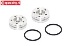 FG6484/05 Alloy Shock piston Ø14,8-Ø1,9 mm, Set